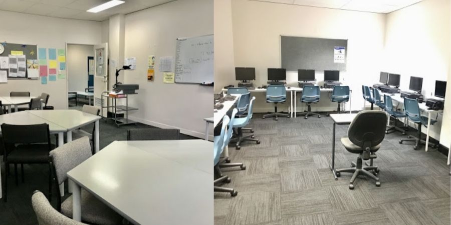 Comodas y modernas instalaciones de Perth International College English